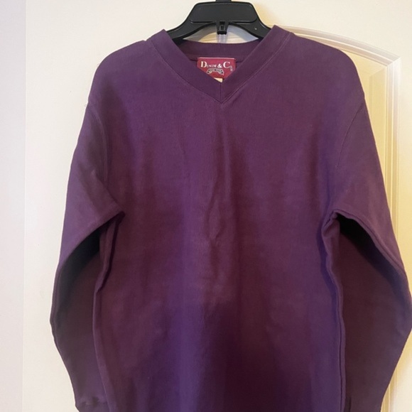 Denim&Co Tops - denim and co purple v neck